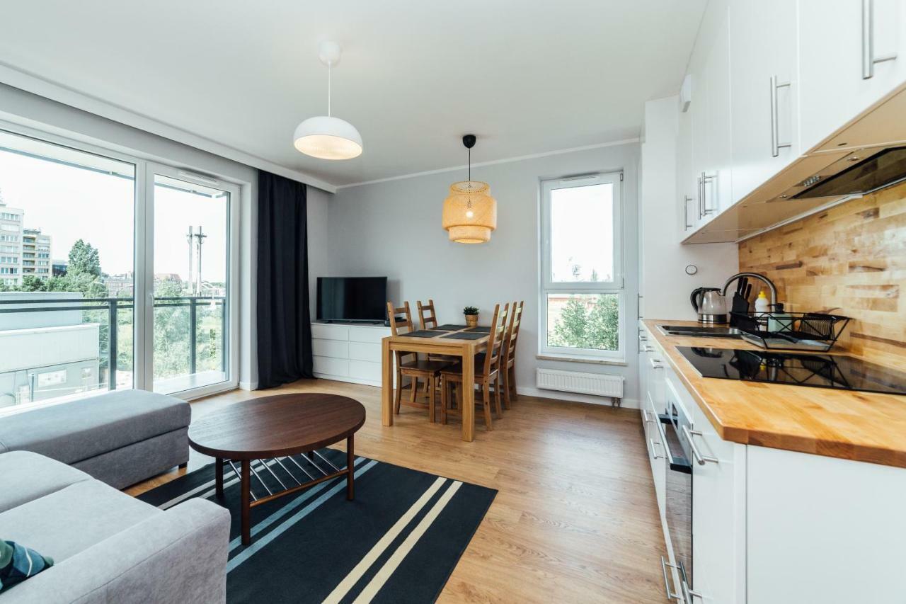 Pobookowane Stocznia Apartments Gdańsk Eksteriør billede