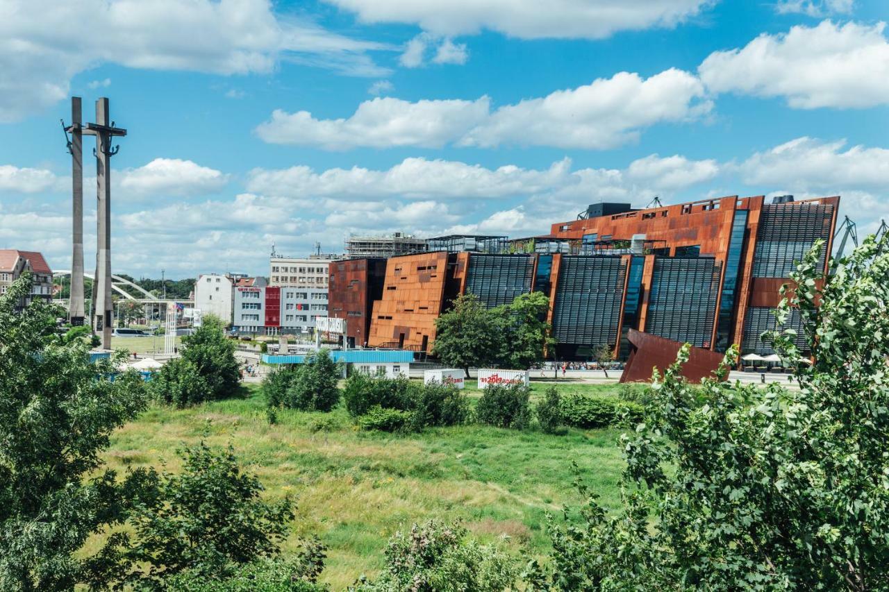 Pobookowane Stocznia Apartments Gdańsk Eksteriør billede