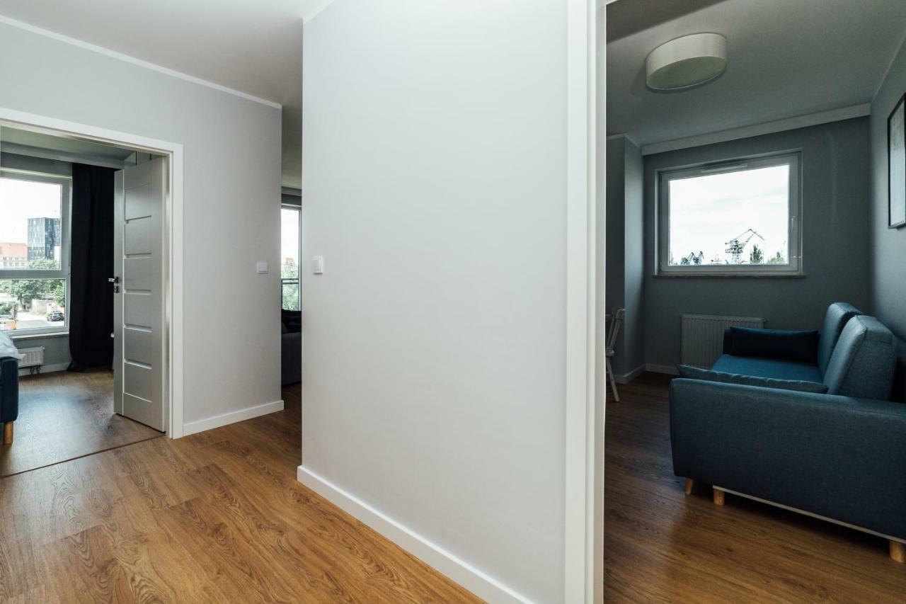 Pobookowane Stocznia Apartments Gdańsk Eksteriør billede